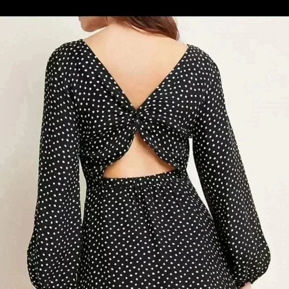 Anthropologie Agatha Polka-Dot Midi Dress Size 2 - Picture 2 of 15